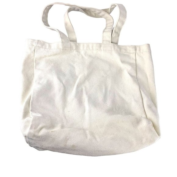 Betsey Johnson Lamb Canvas Tote Bag - Picture 2 of 5